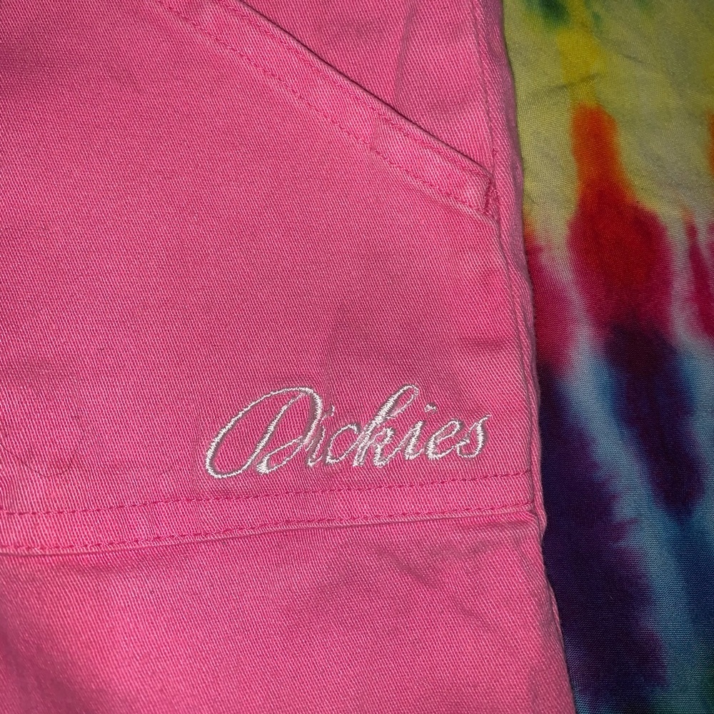 Vintage Dickies Embroidered Pink Shorts